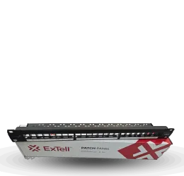 CAT 6/6A, Unshielded Patch Panel Modular, 24 Port, with Plastic Frame