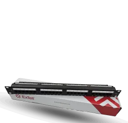 19” UTP CAT 6, Patch Panel, 24 Port Dual IDC
